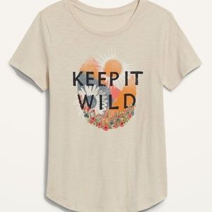 Keep It Wild Old Navy EveryWear Tee